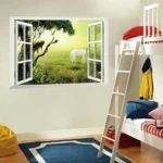 Scenary Wall Paper Stickers