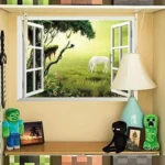 Scenary Wall Paper Stickers